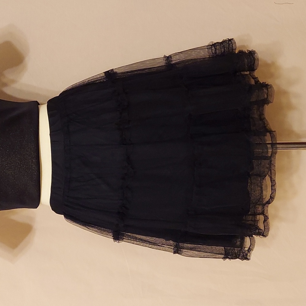 ‼️3 for $30‼️  Place Black Multi Mesh Tulle Skirt